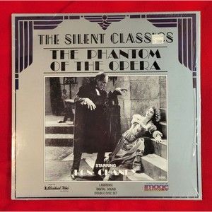 The Phantom of the Opera The Silent Classics Laserdisc LD - Lon Chaney Image Ent